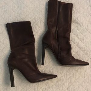 season 7 size 8 boots brown leather